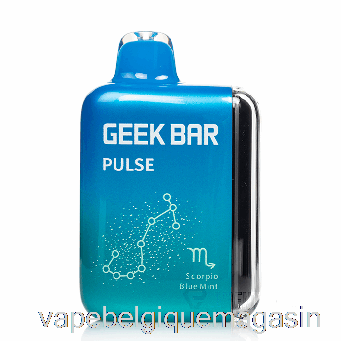 Vape Juice Geek Bar Pulse 15000 Menthe Bleue Jetable